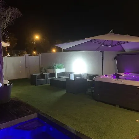 Dans De Bien Etre Avec Jacuzzi Et Piscine Chauffee Lägenhet Palavas-les-Flots