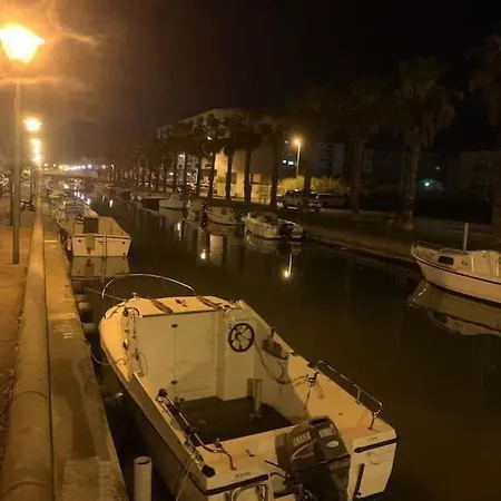 Exceptionnel 3 De Plein Pieds Pouvant Accueillir Jusqu A 8 Personnes A 2 Pas De La Et Du Centre Dans De Bien Etre Avec Jacuzzi Et Piscine Chauffee Apartment Palavas-les-Flots