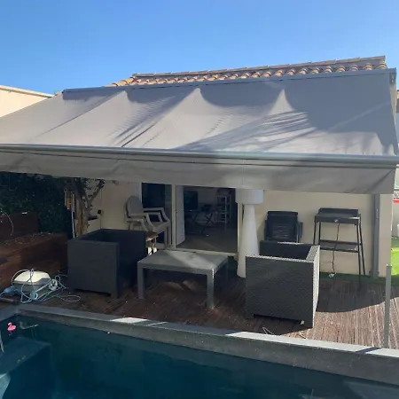 Apartment Exceptionnel 3 De Plein Pieds Pouvant Accueillir Jusqu A 8 Personnes A 2 Pas De La Et Du Centre Dans De Bien Etre Avec Jacuzzi Et Piscine Chauffee Palavas-les-Flots